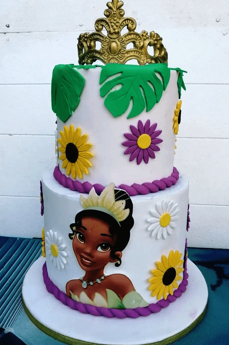 Dazzling Tiana Cake