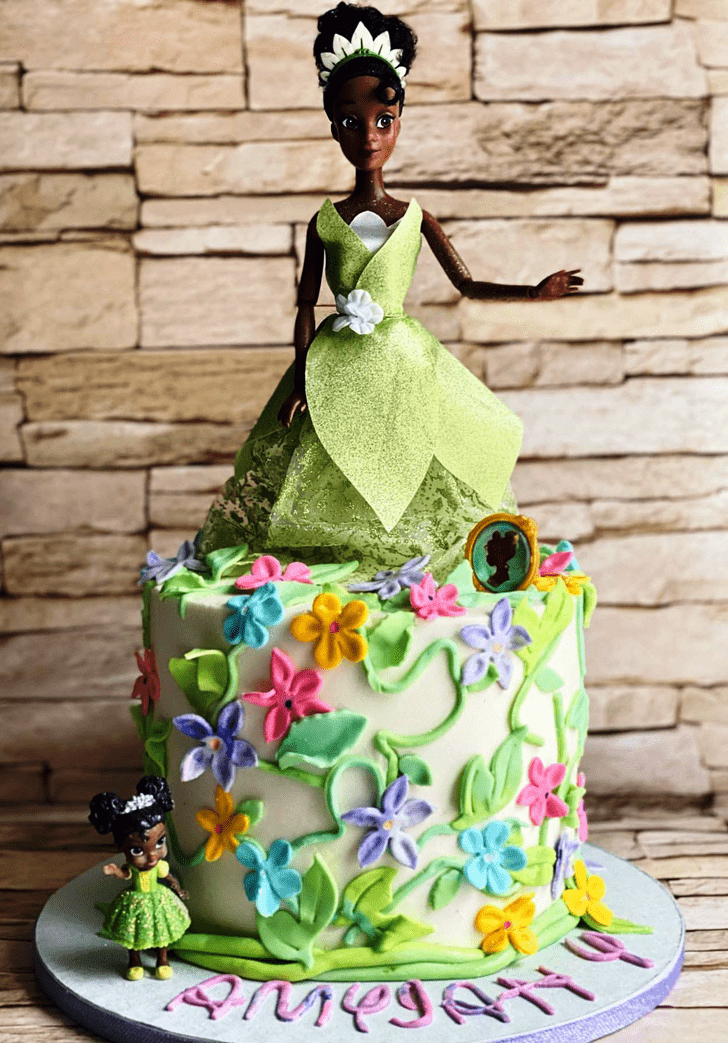 Princess Tiana Birthday Cake Ideas Images (Pictures)