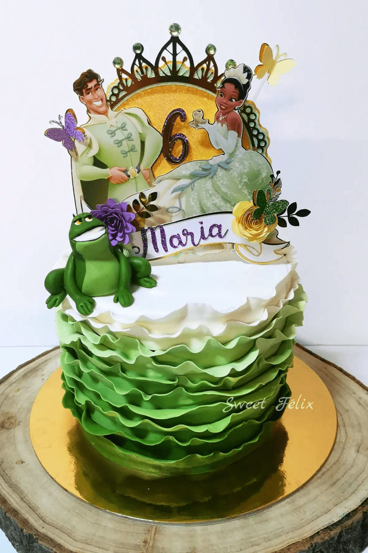 Pretty Tiana Cake