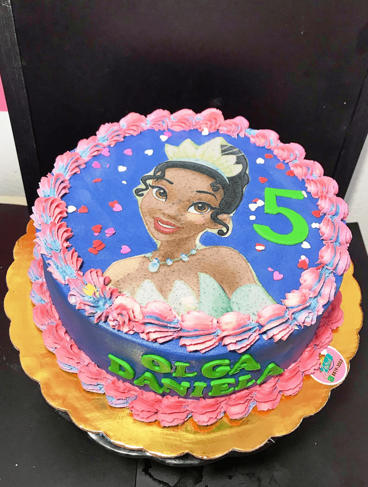 Slightly Tiana Cake