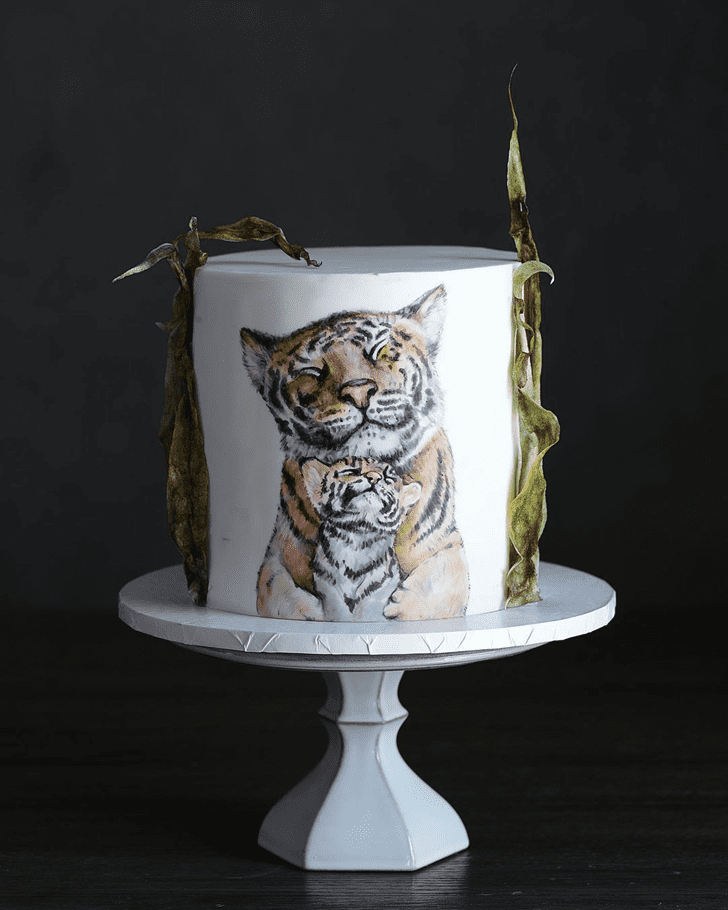 Angelic Tiger Cake