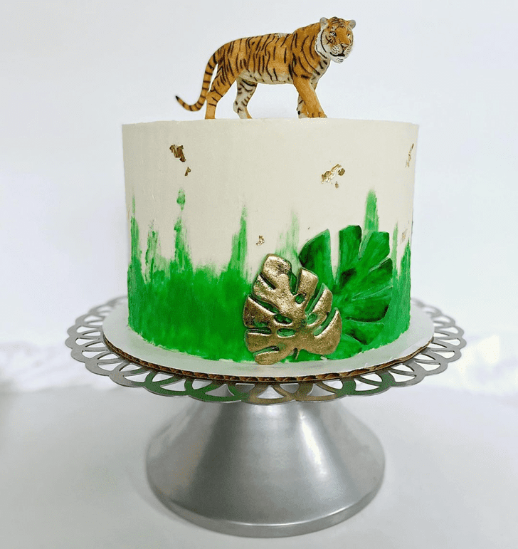 Delightful Tiger Cake