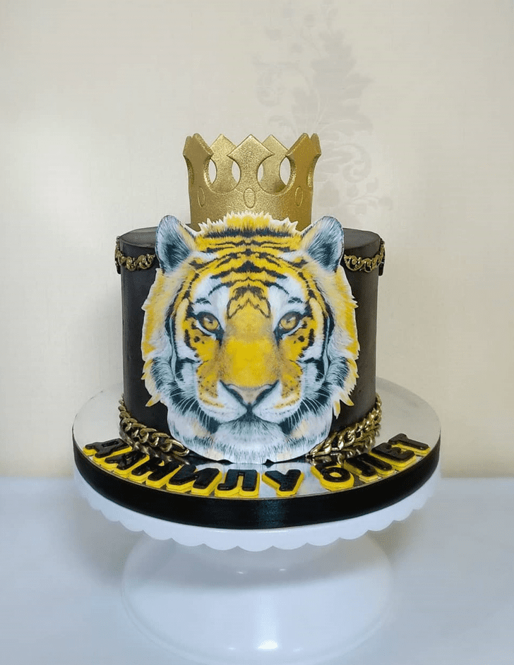 Exquisite Tiger Cake