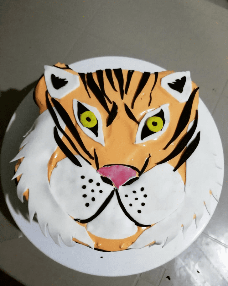 Fascinating Tiger Cake