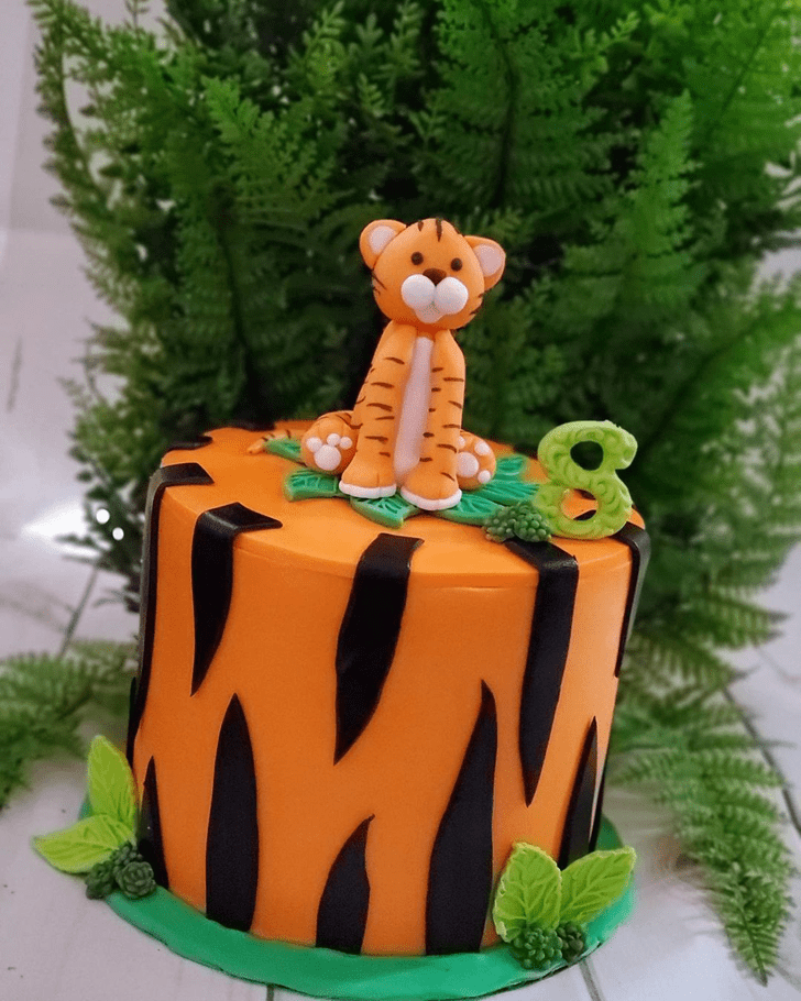 Fetching Tiger Cake