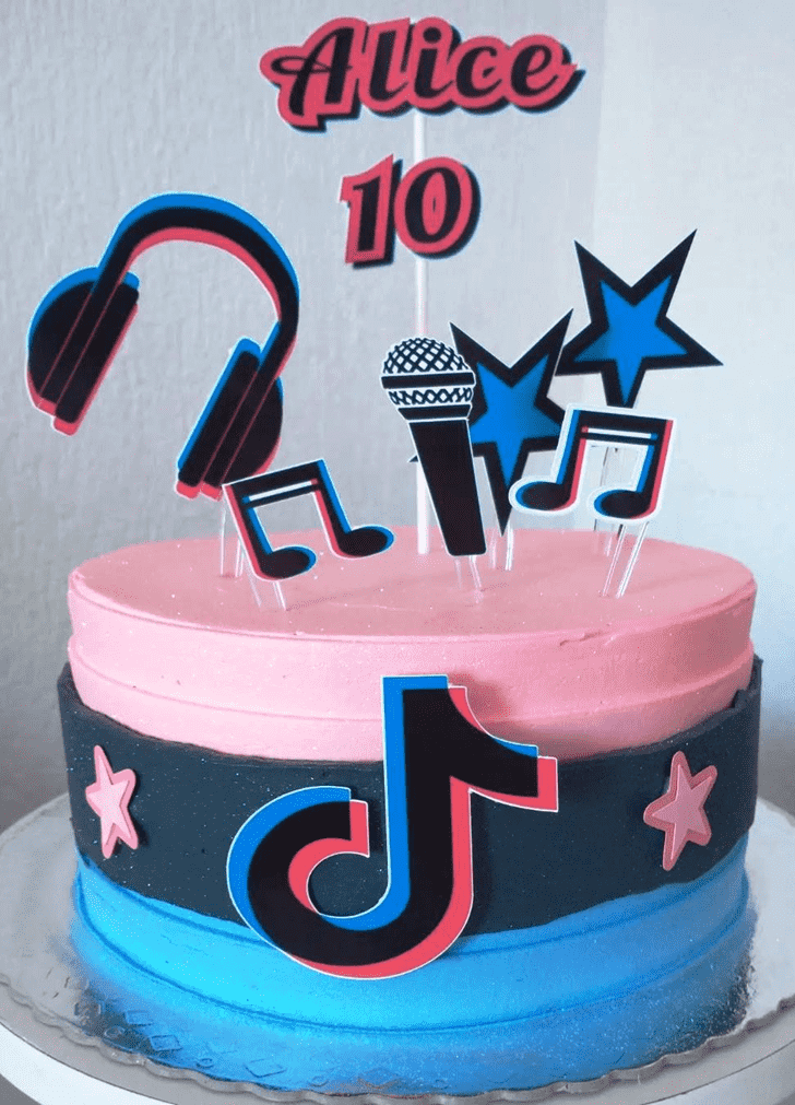 Tiktok Birthday Cake Ideas Images (Pictures)