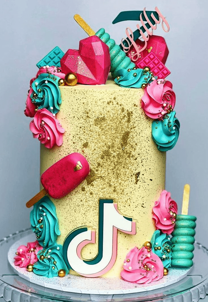 Delightful Tiktok Cake