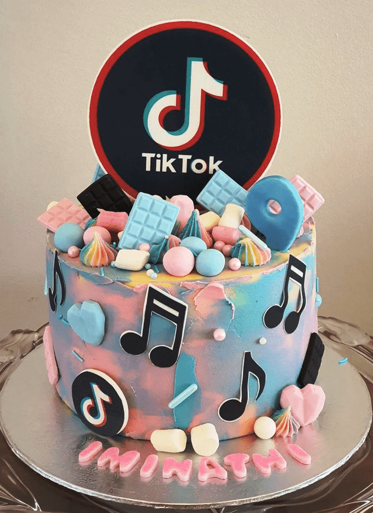 Magnetic Tiktok Cake