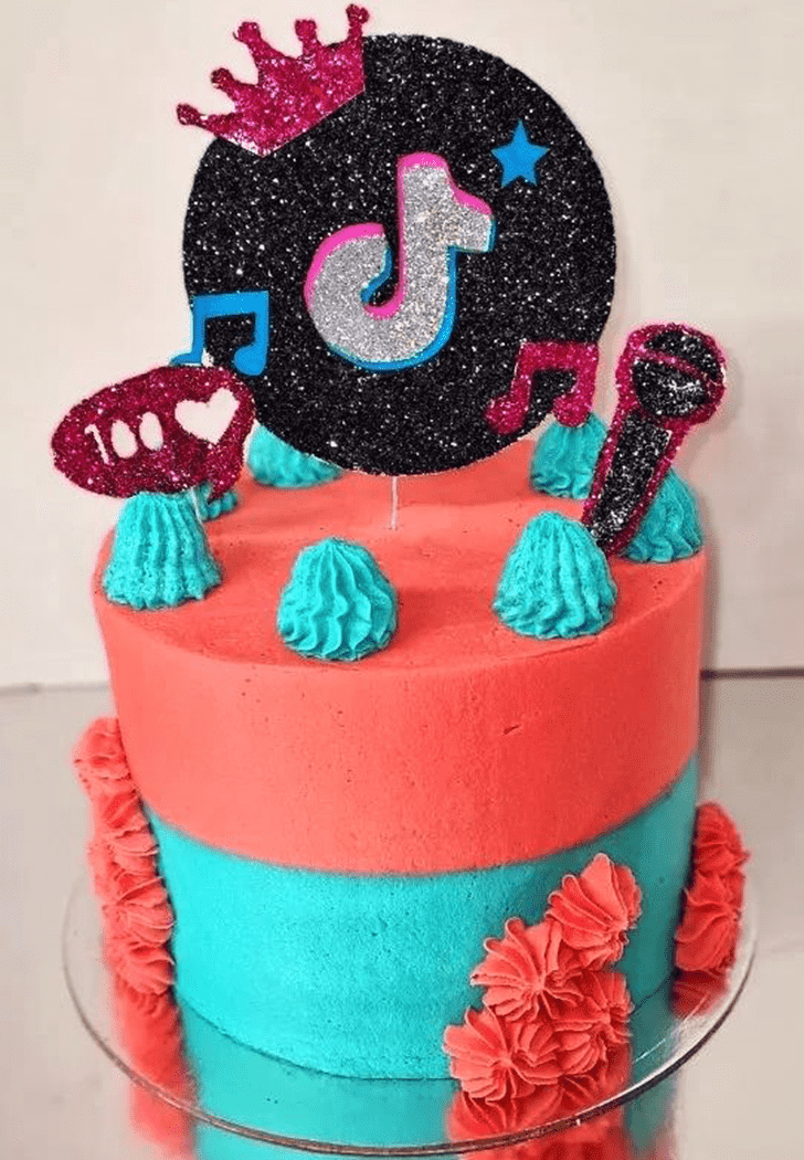 Superb Tiktok Cake