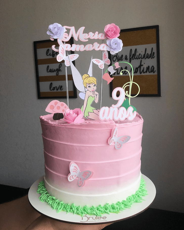 Appealing Tinker Bell Cake