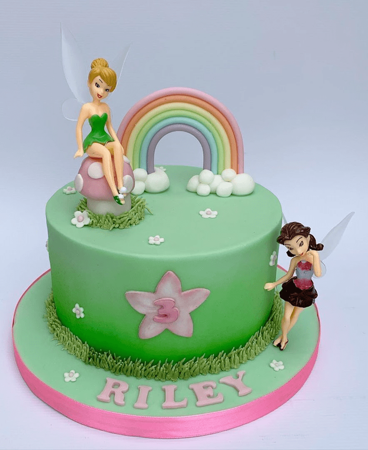 Charming Tinker Bell Cake