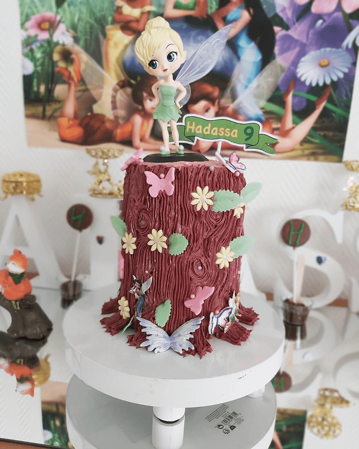 Cute Tinker Bell Cake