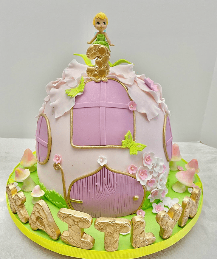 Delightful Tinker Bell Cake
