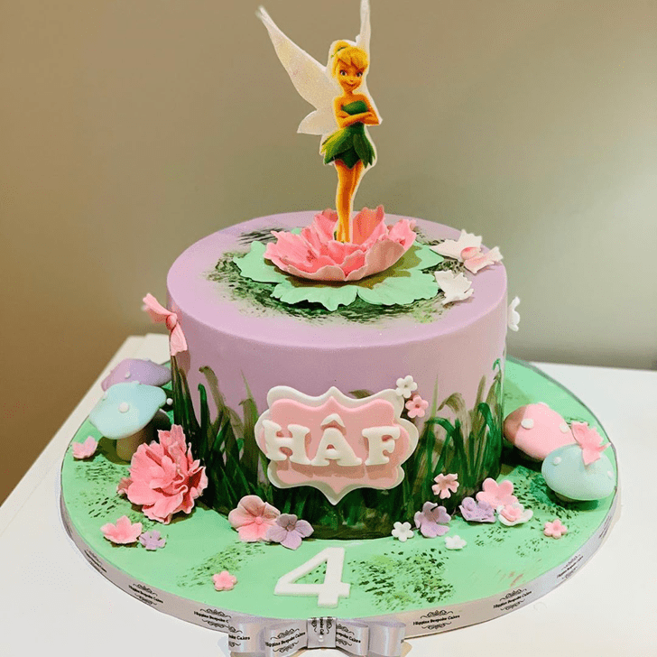 Exquisite Tinker Bell Cake