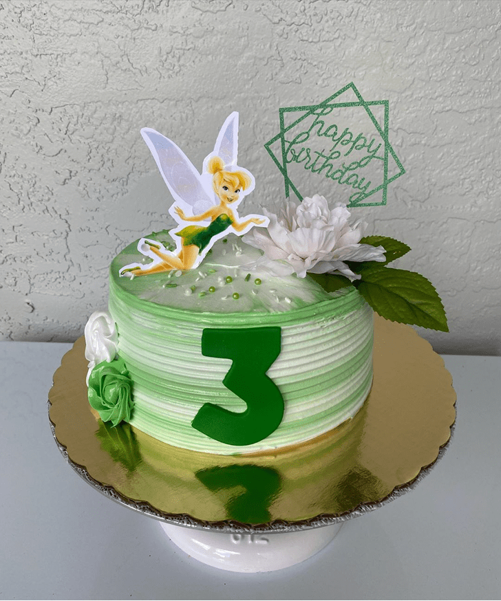 Graceful Tinker Bell Cake