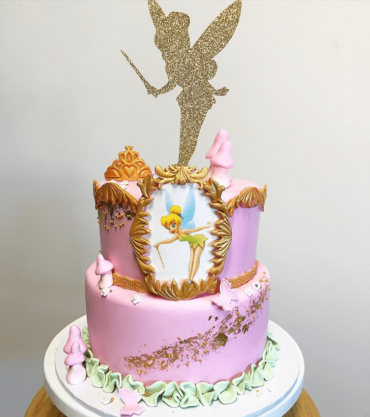 Inviting Tinker Bell Cake