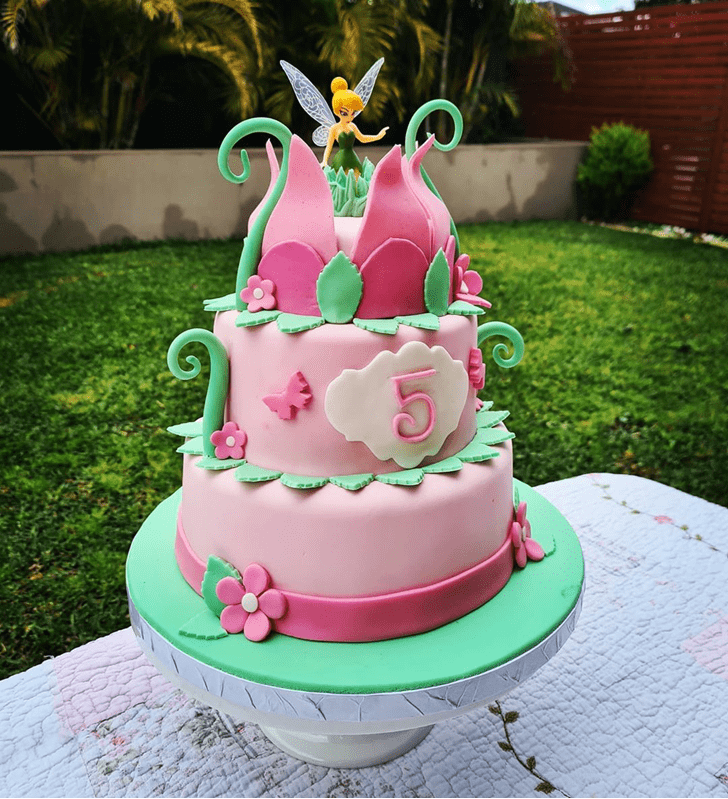 Radiant Tinker Bell Cake