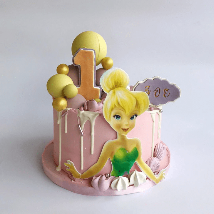 Shapely Tinker Bell Cake