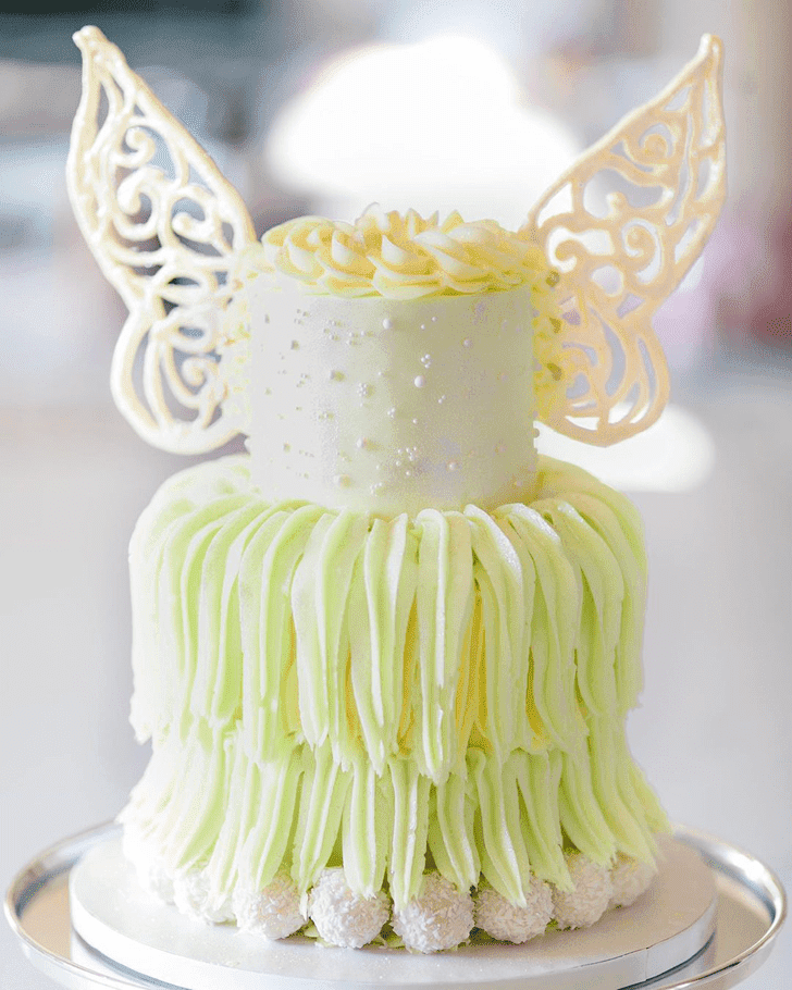 Adorable Tinkerbell Cake