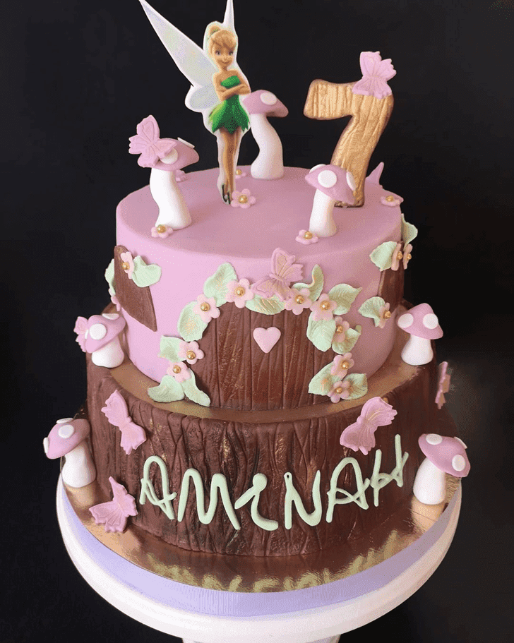 Appealing Tinkerbell Cake
