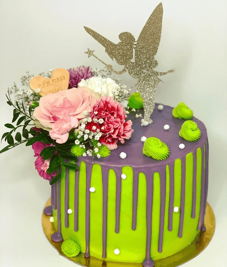 Captivating Tinkerbell Cake