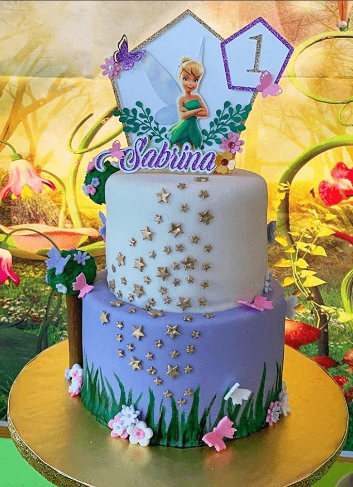 Charming Tinkerbell Cake