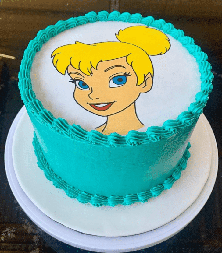 Delicate Tinkerbell Cake