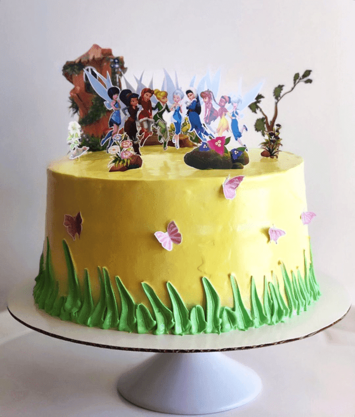 Excellent Tinkerbell Cake