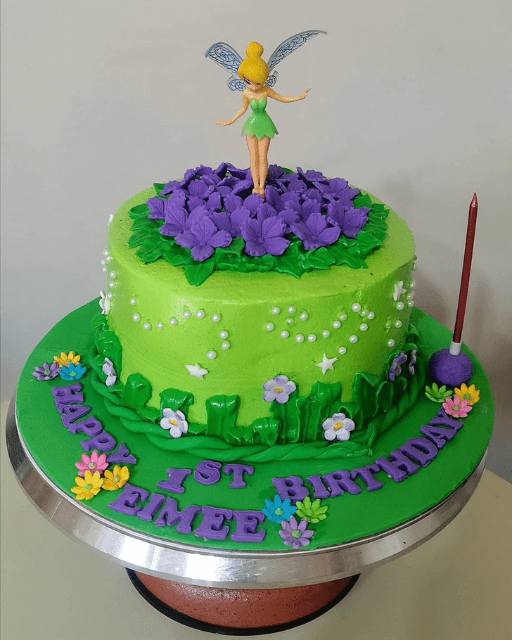 Graceful Tinkerbell Cake