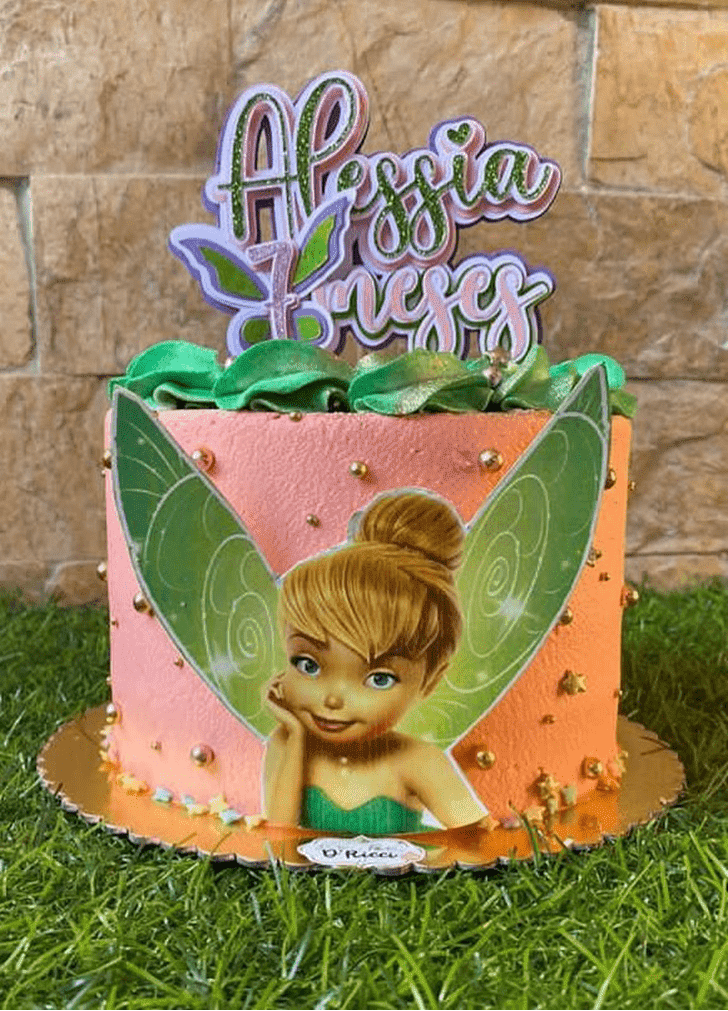Lovely Tinkerbell Cake Design