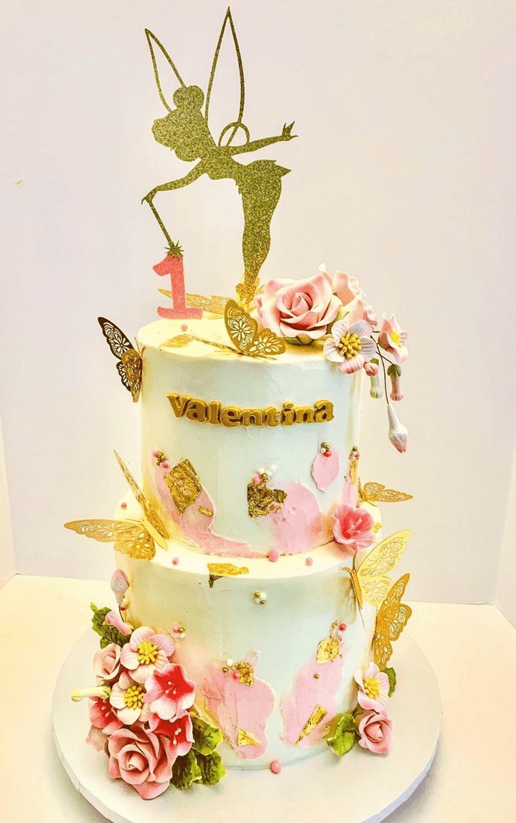 Wonderful Tinkerbell Cake Design