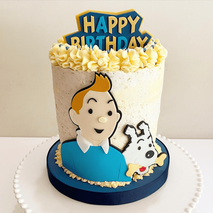 Fair Tintin Cake