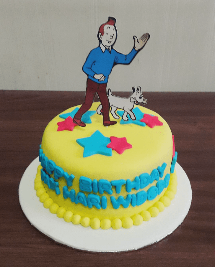 Fine Tintin Cake