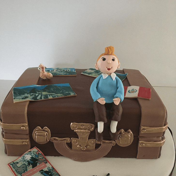 Grand Tintin Cake