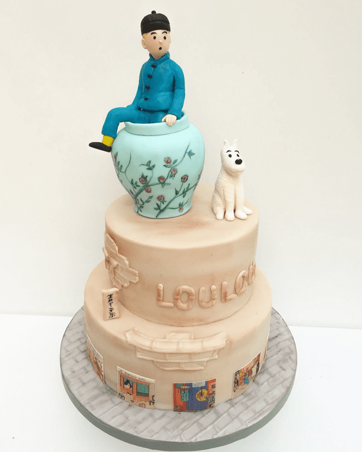Marvelous Tintin Cake