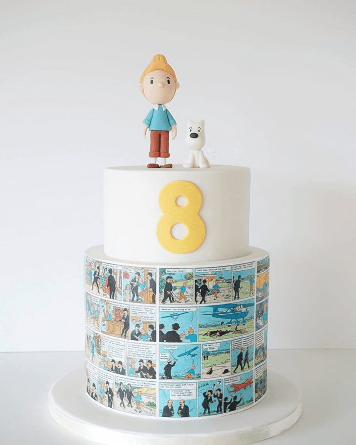 Nice Tintin Cake