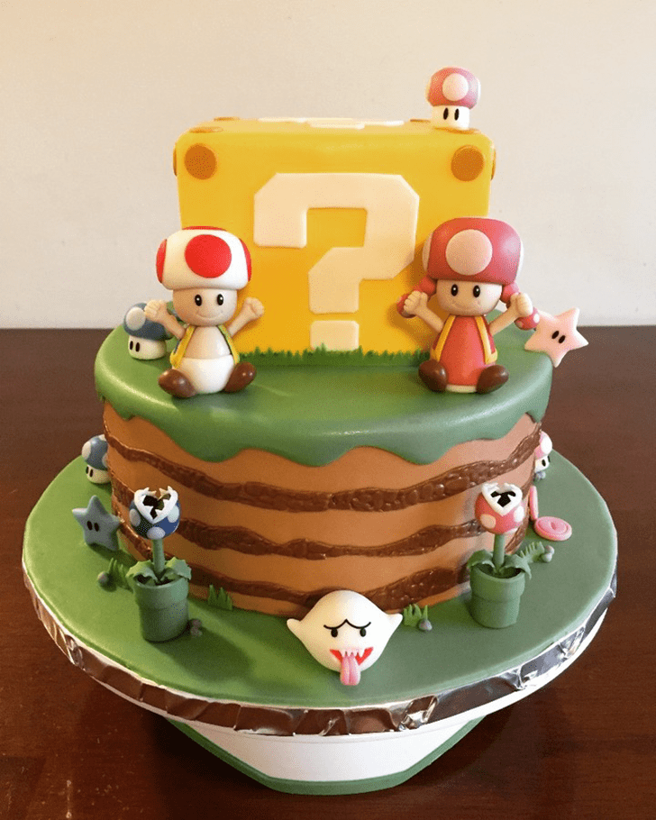 Captivating Toad Cake