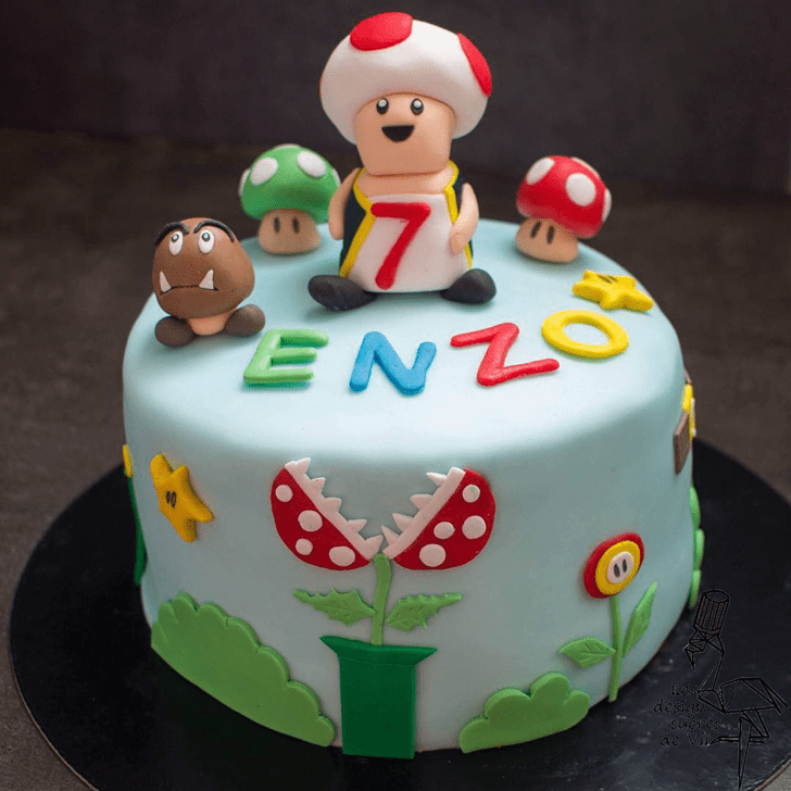 Charming Toad Cake