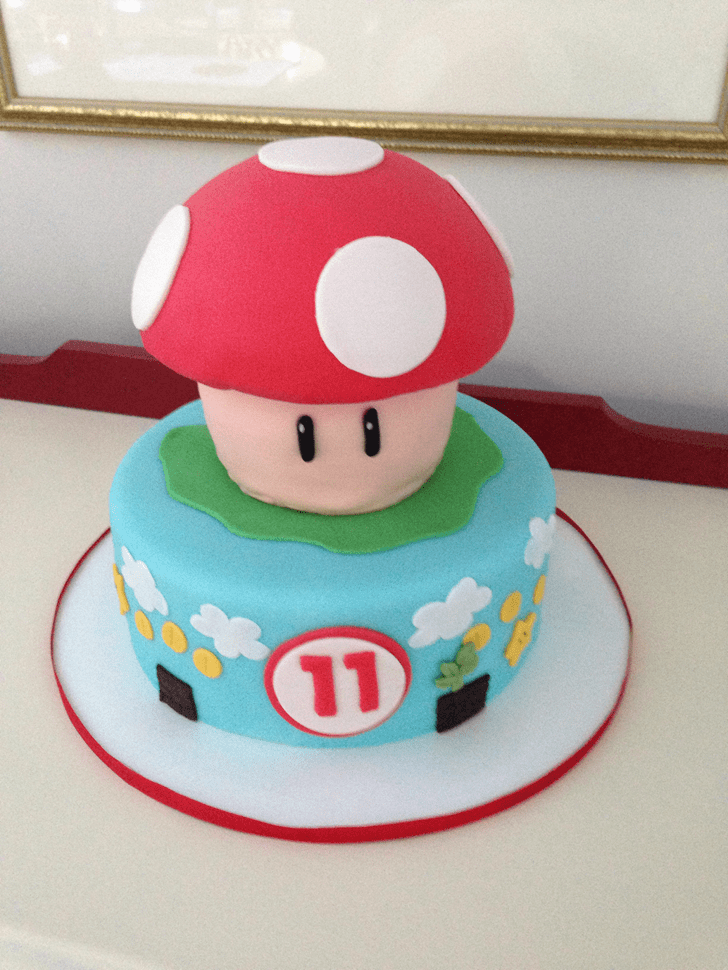 Comely Toad Cake