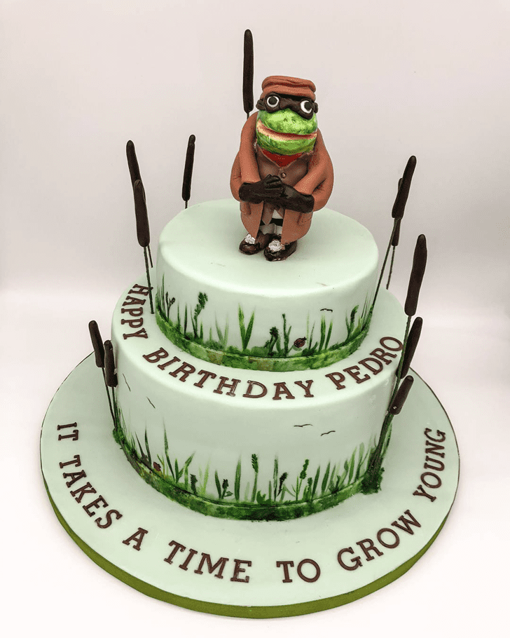 Cute Toad Cake