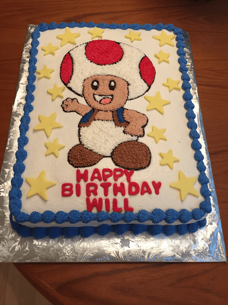 Dazzling Toad Cake