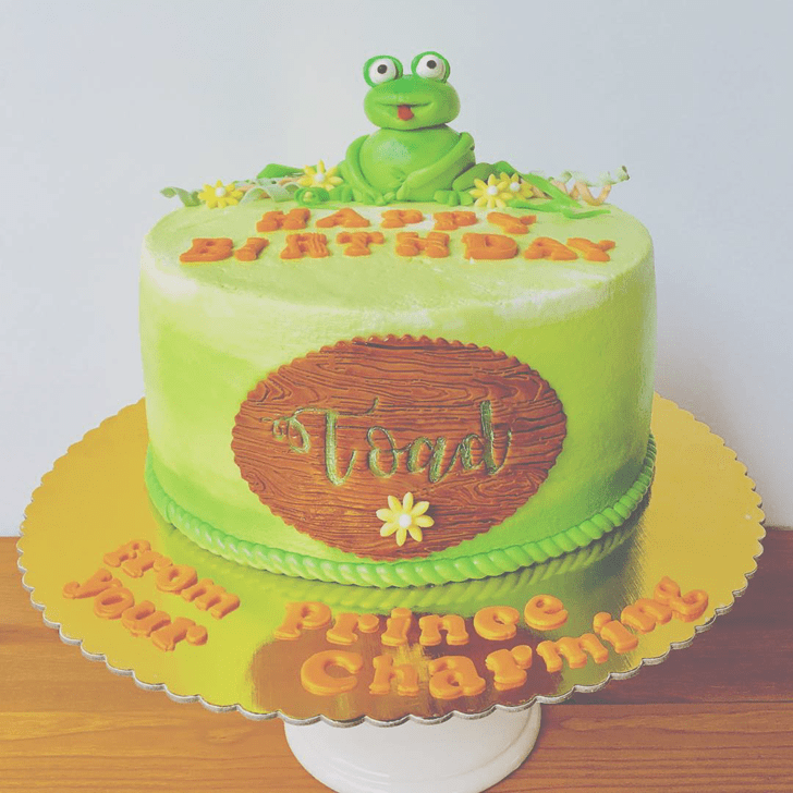 Enthralling Toad Cake