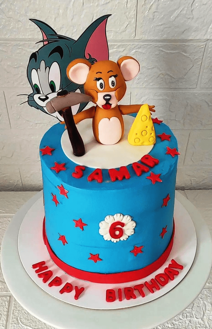 Charming Tom and Jerry Cake