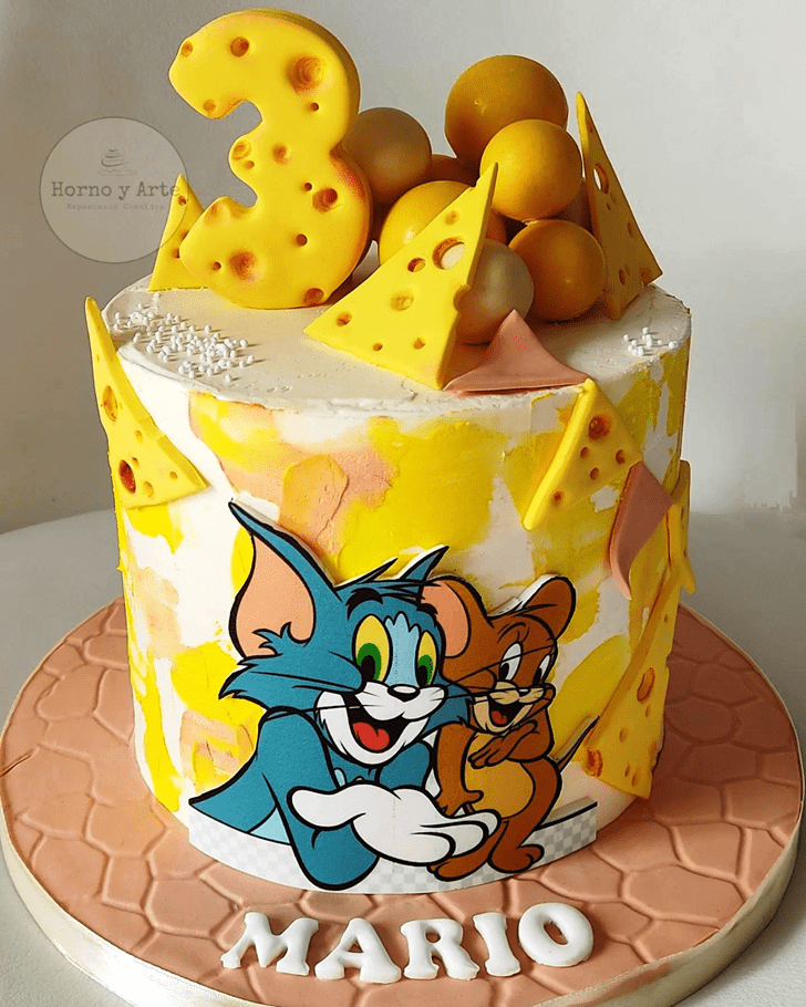 Delightful Tom and Jerry Cake