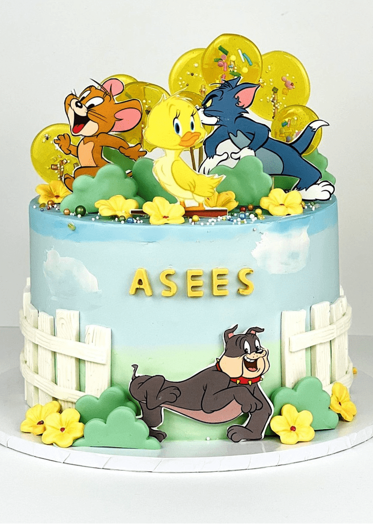 Enticing Tom and Jerry Cake