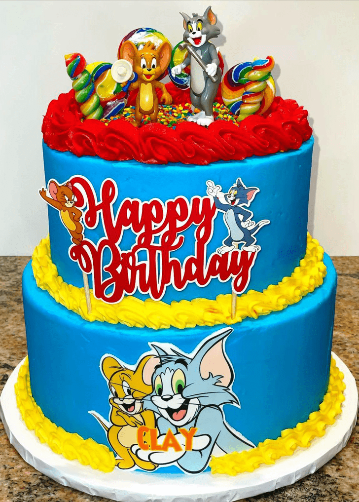 Fair Tom and Jerry Cake