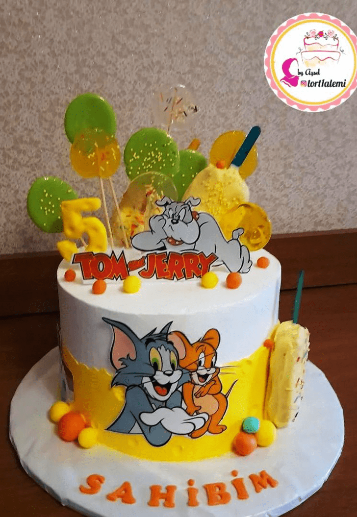 Fetching Tom and Jerry Cake