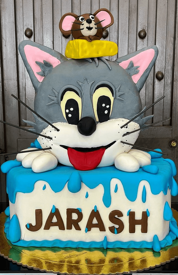 Graceful Tom and Jerry Cake