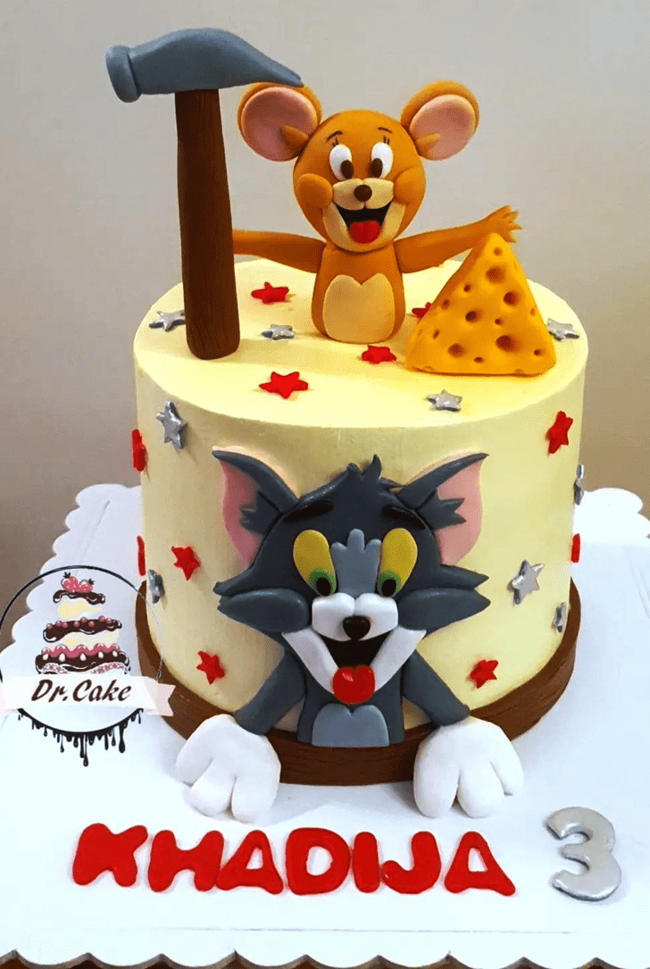 Pretty Tom and Jerry Cake