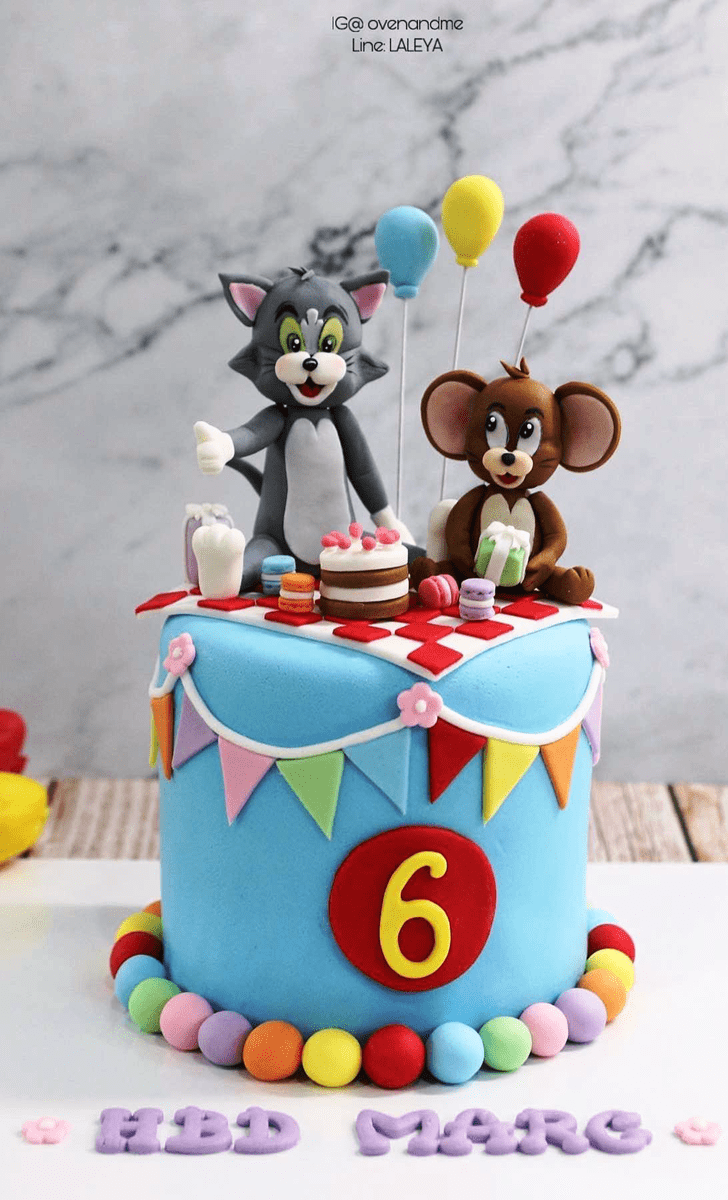 Refined Tom and Jerry Cake
